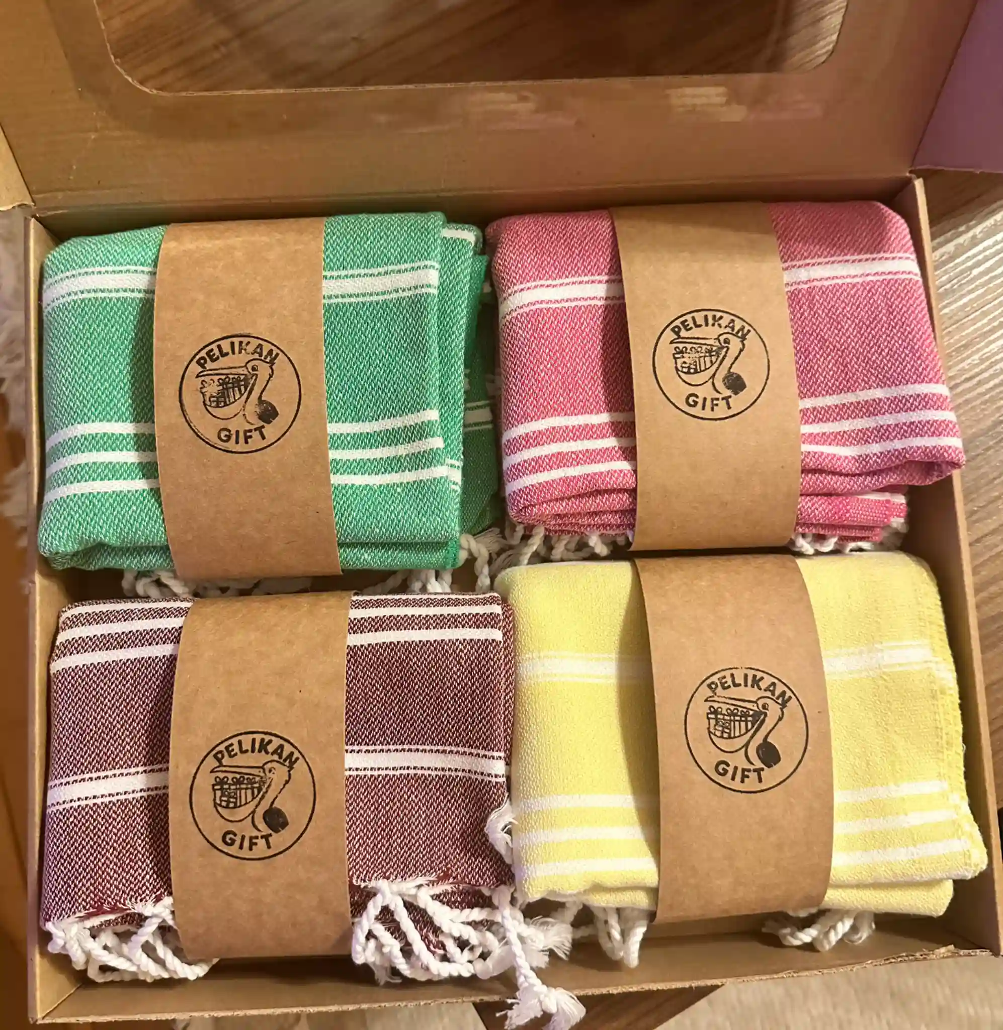 Peshkir Towel Set – 4 Pieces – 100% Cotton - Image 6