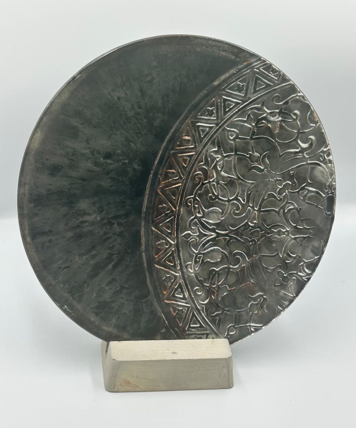 Handmade Glass Plate – Ottoman Inspired Decorative Dish - Image 7